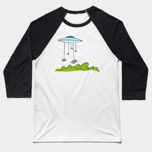 alien spiders from outer space ufo Baseball T-Shirt